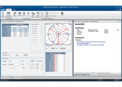 OMICRON Test Universe Software