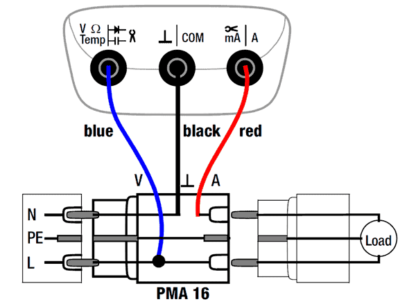 Gossen Metrawatt PMA16 wiring